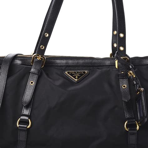 prada tessuto nylon tote bag